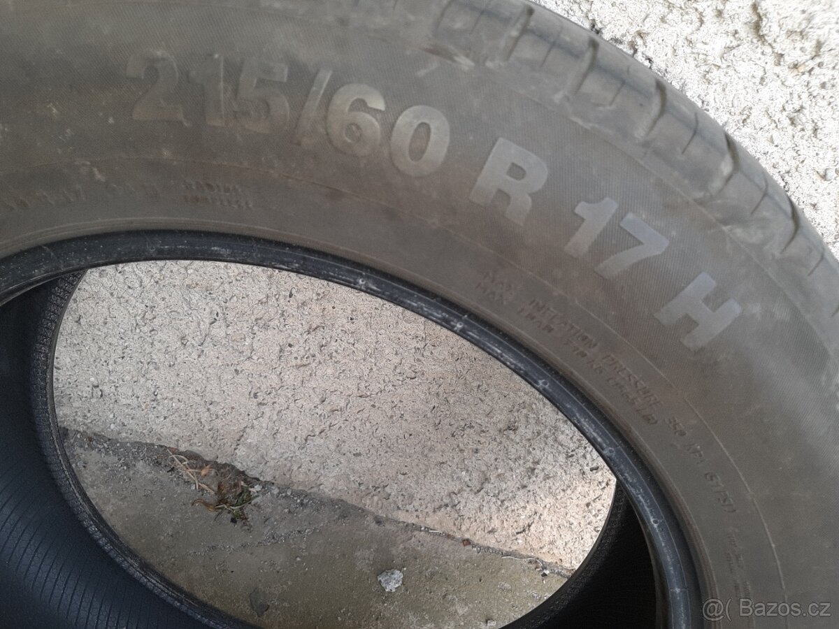 215/60/R17 96H Pneumatiky continental ecocontact 5