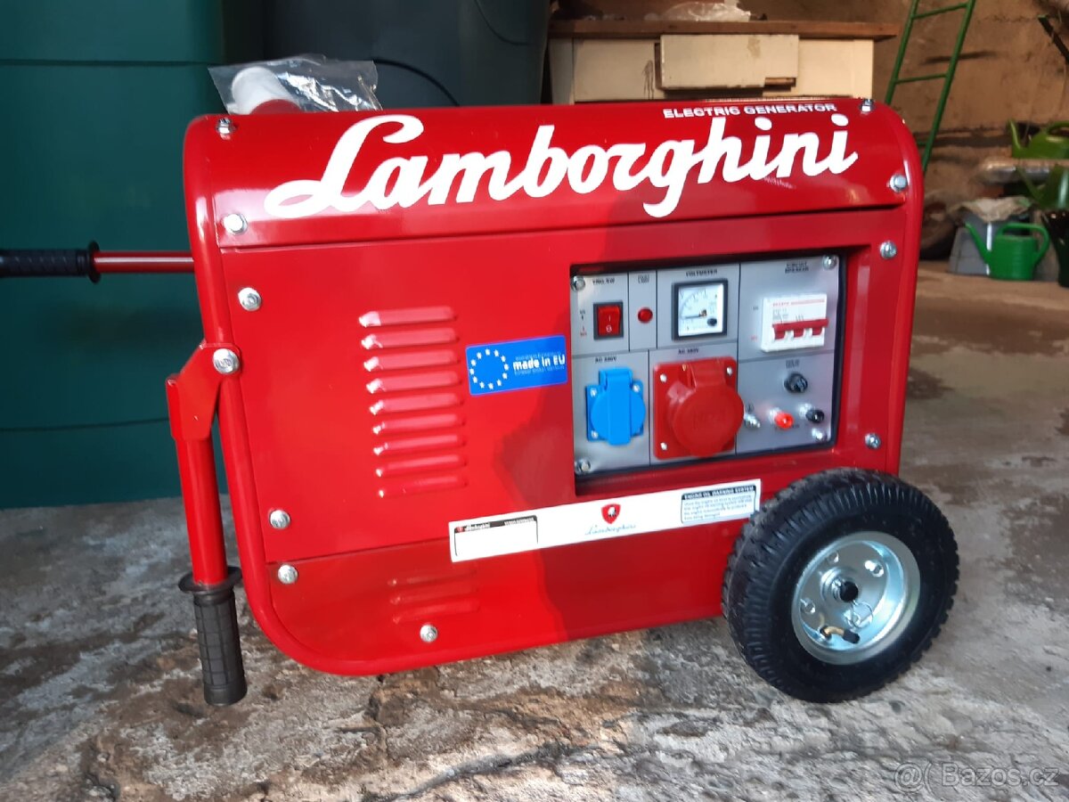 Prodám elektrocentrálu Lamborghini, nová, nepoužitá,