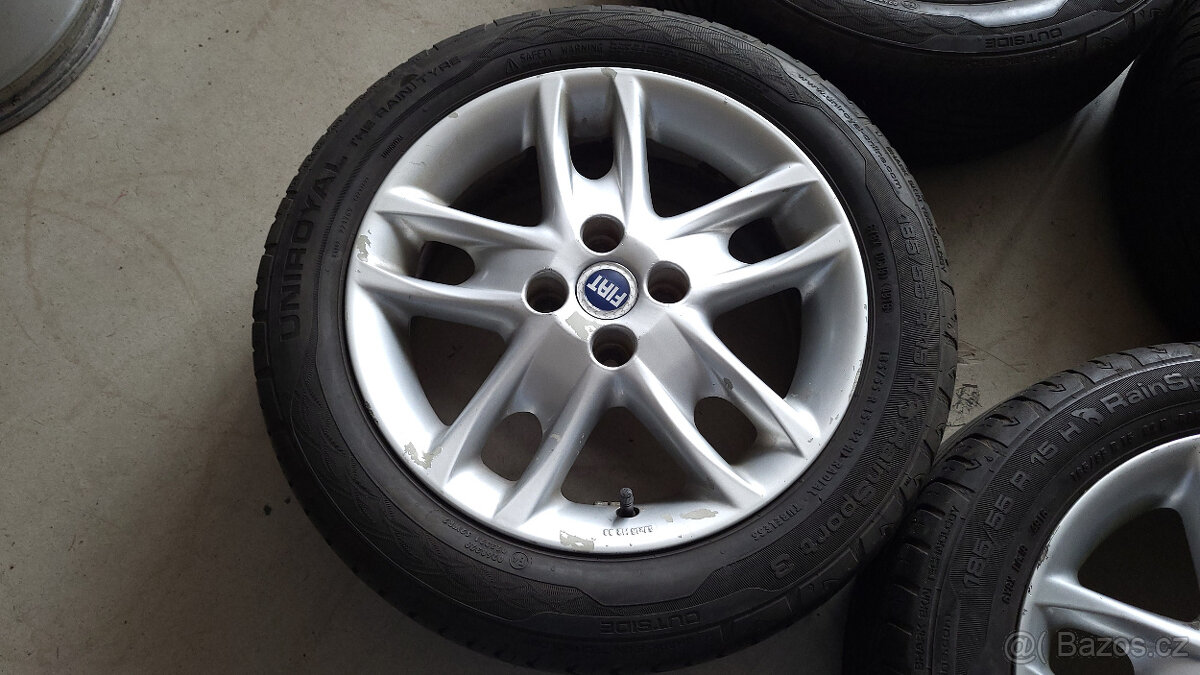 Orig. letní ALU kola Fiat Punto 15" 4x98 - Sporting
