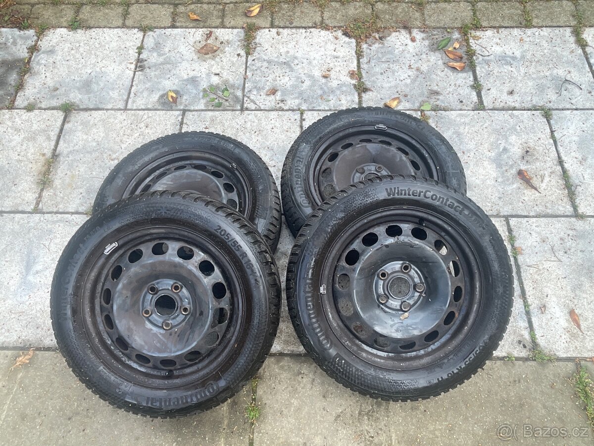 Sada zimních kol VW/Skoda/Seat 16” 205/55/16
