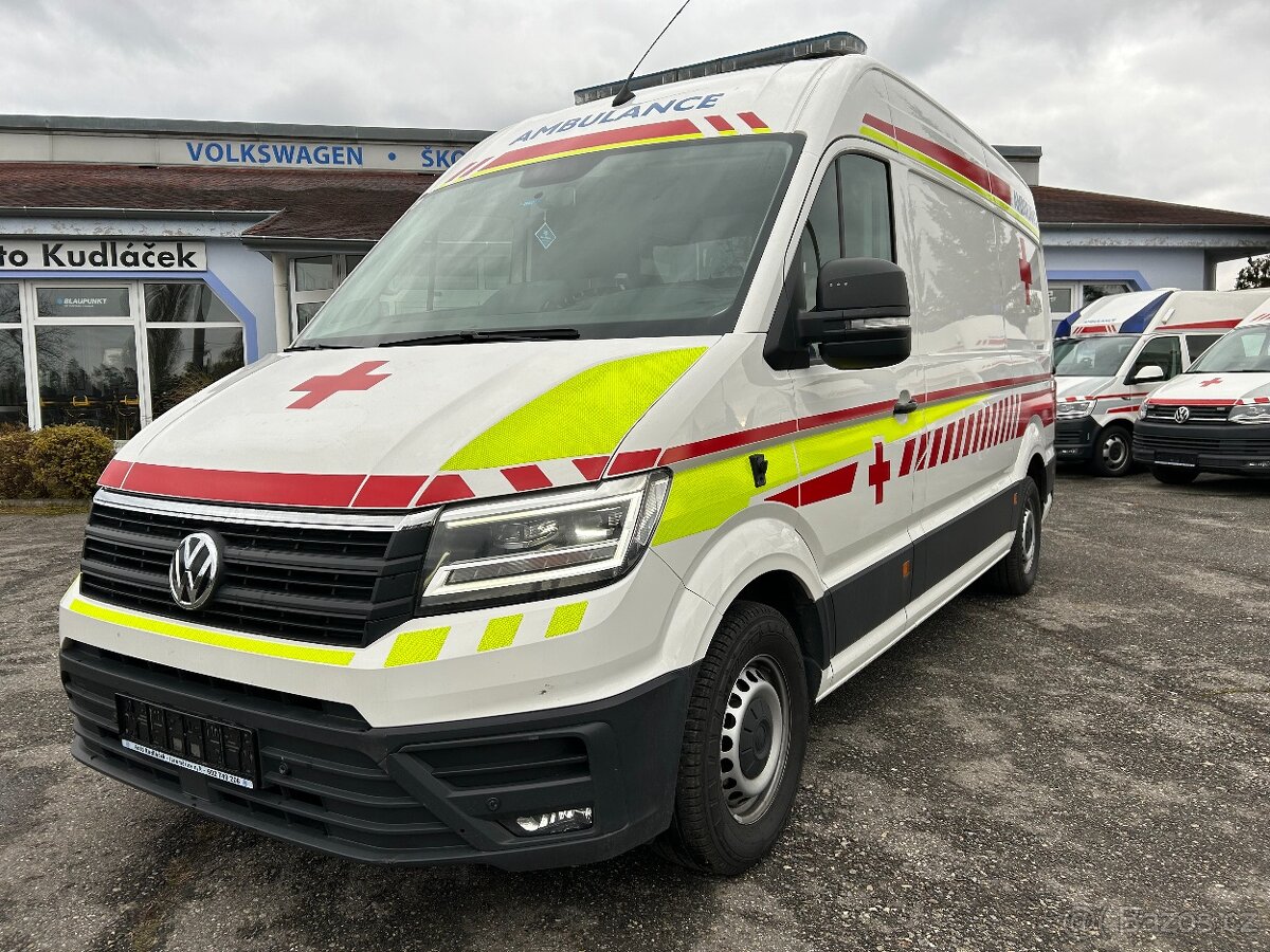 VW Crafter - 2.0 TDI Sanitní vůz 4x4