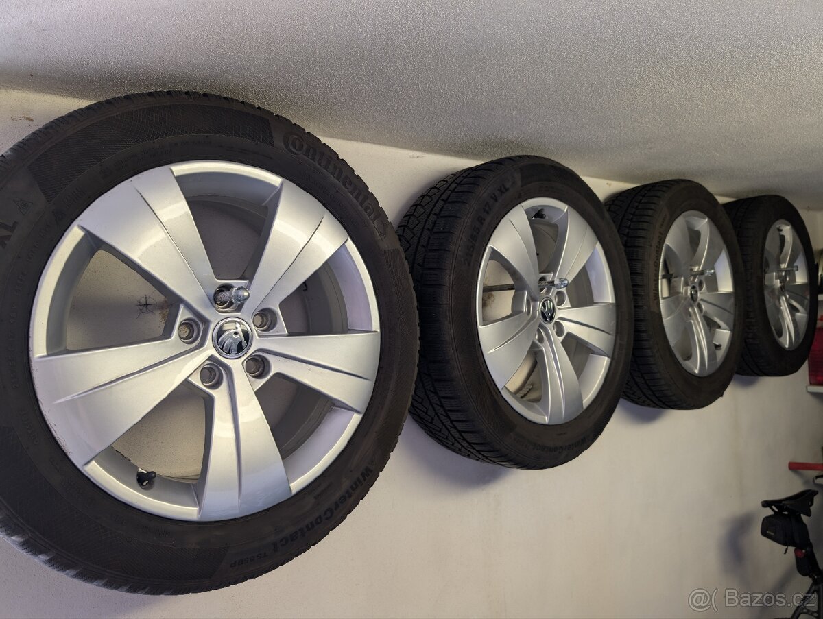 ALU (hliník) kola Škoda Triton 6,5Jx17 ET41 5x112