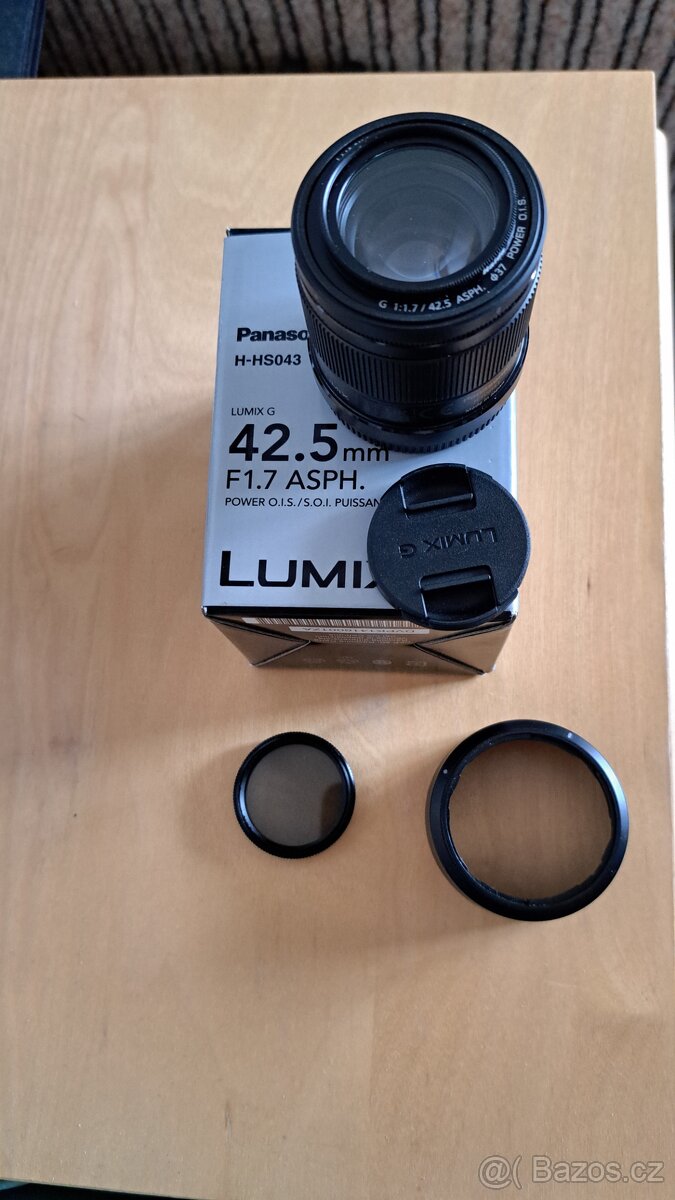 Objektiv panasonic lumix 42,5...