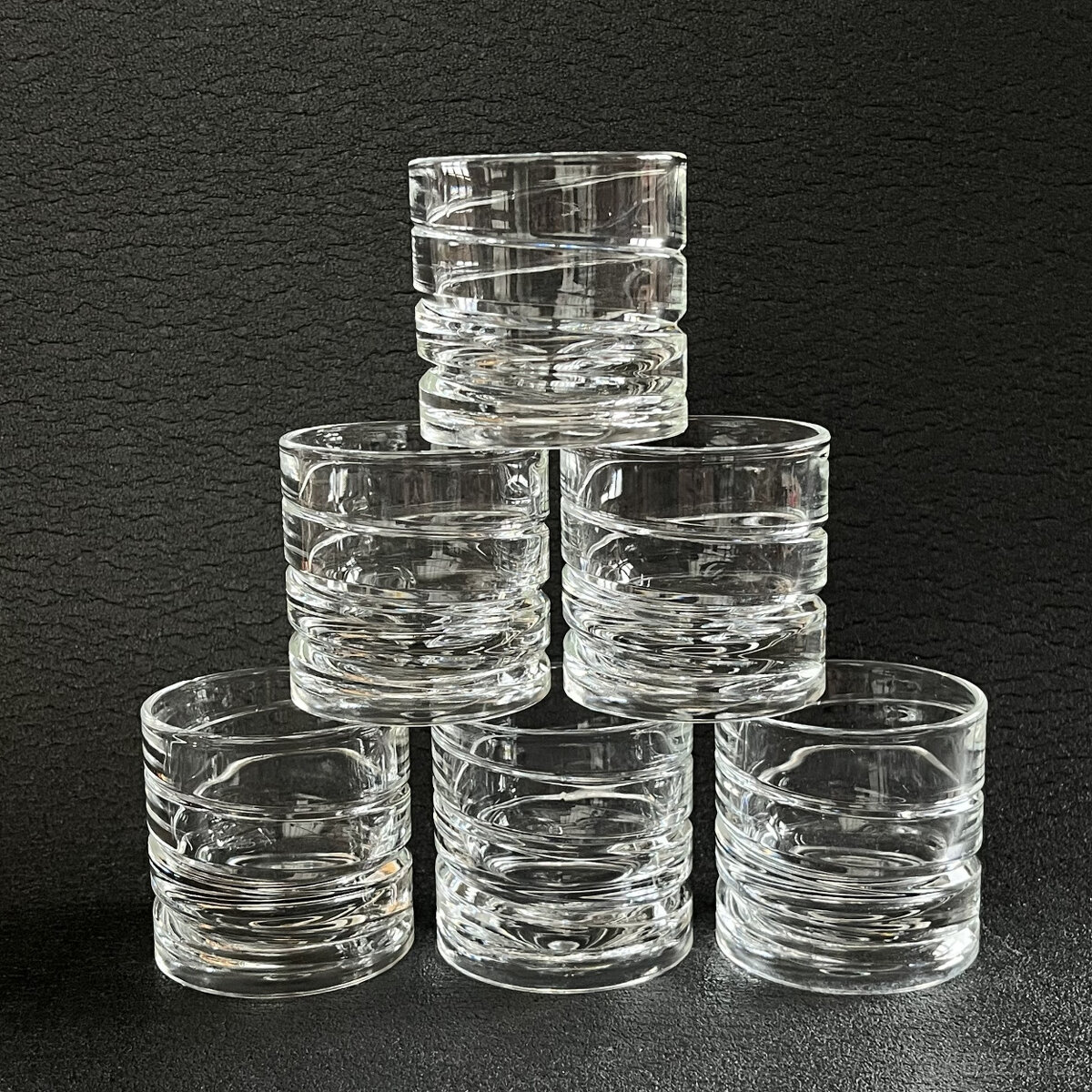 6x otočná sklenice Shtox 70ml, Bohemia