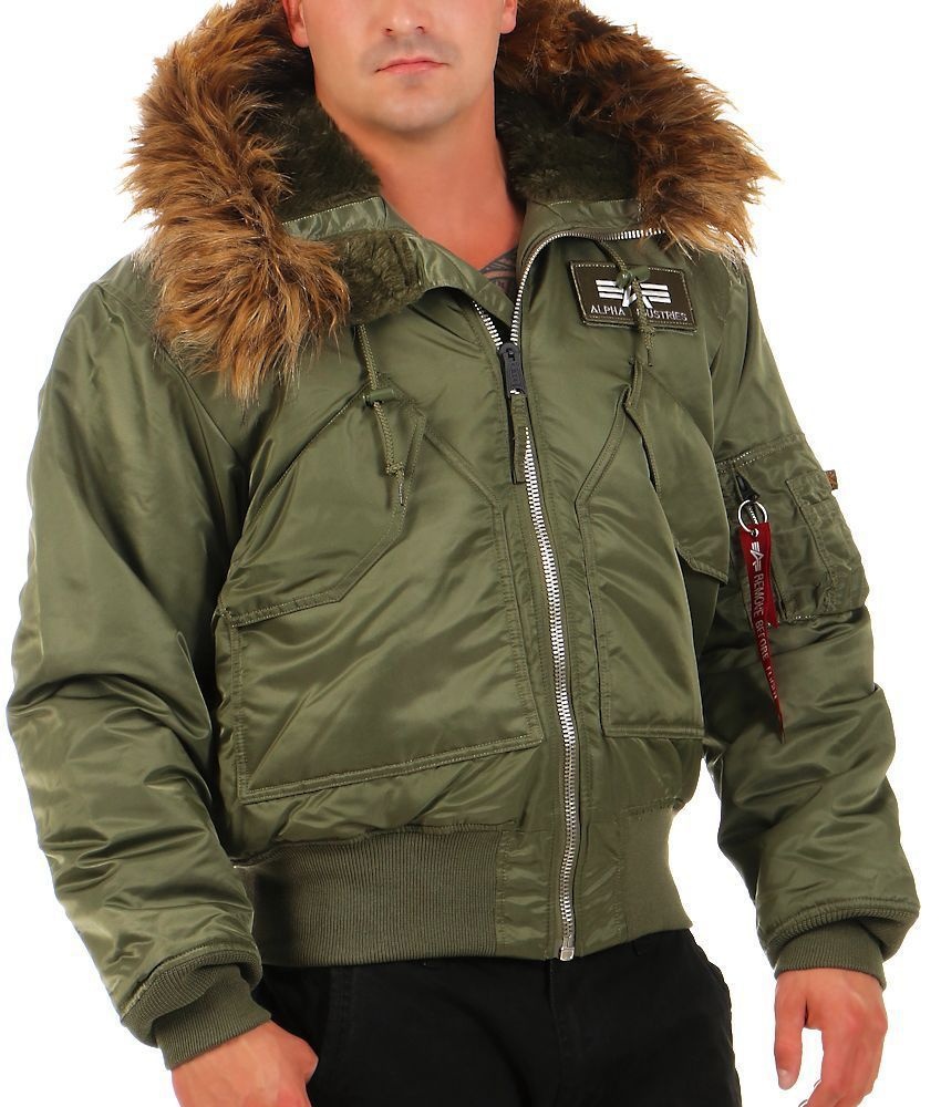 Alpha Industries zimní bomber 45P Hooded XL