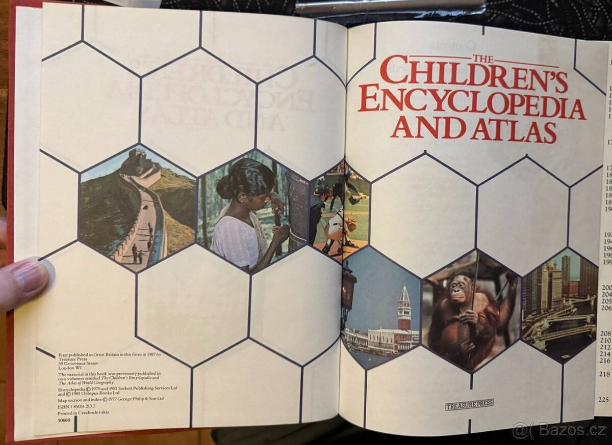 Children's Encyclopedia and atlas, v angličtině, encykloped