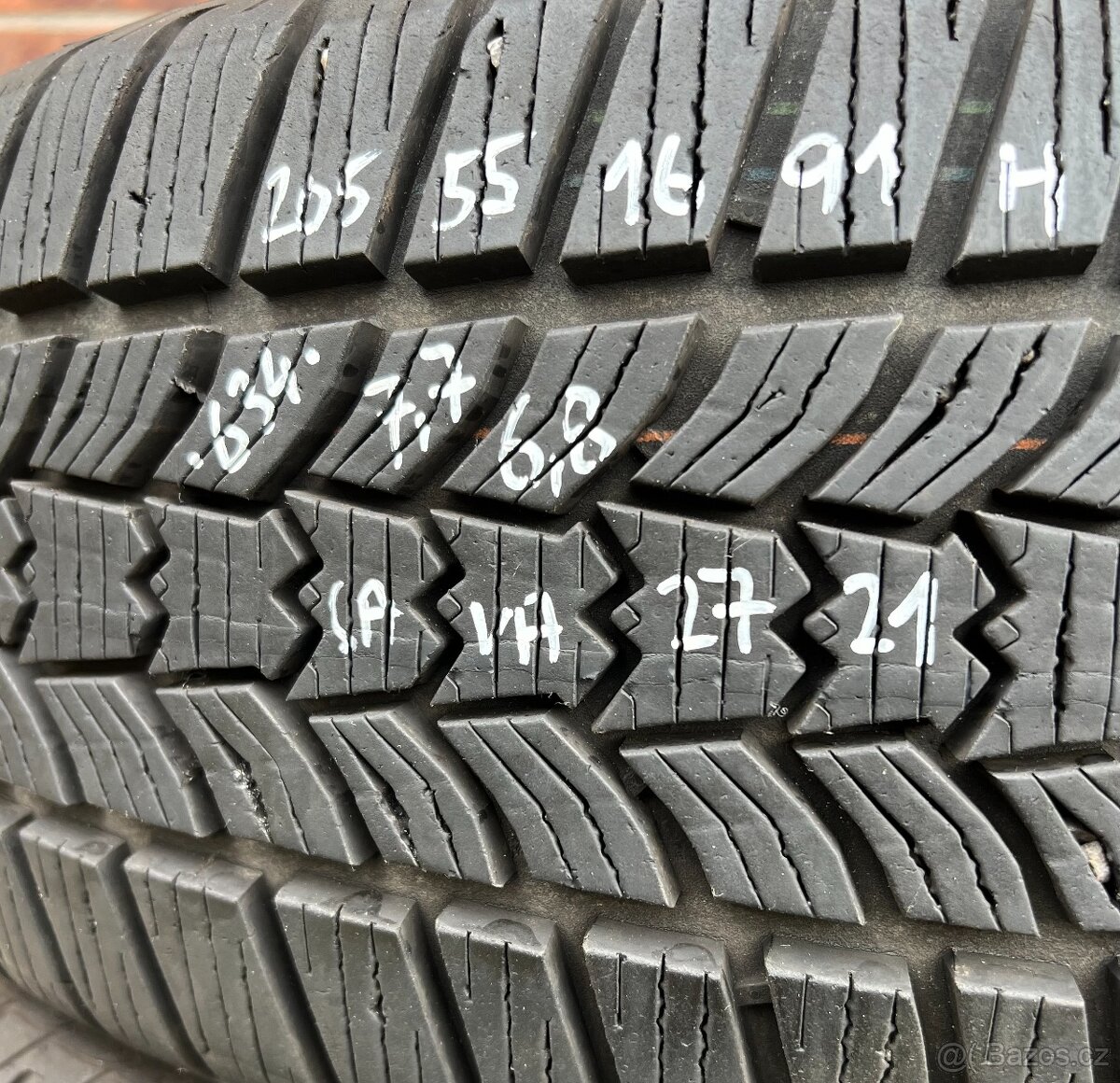 205/55 R16 91H zimní pneumatiky Sava (2721)