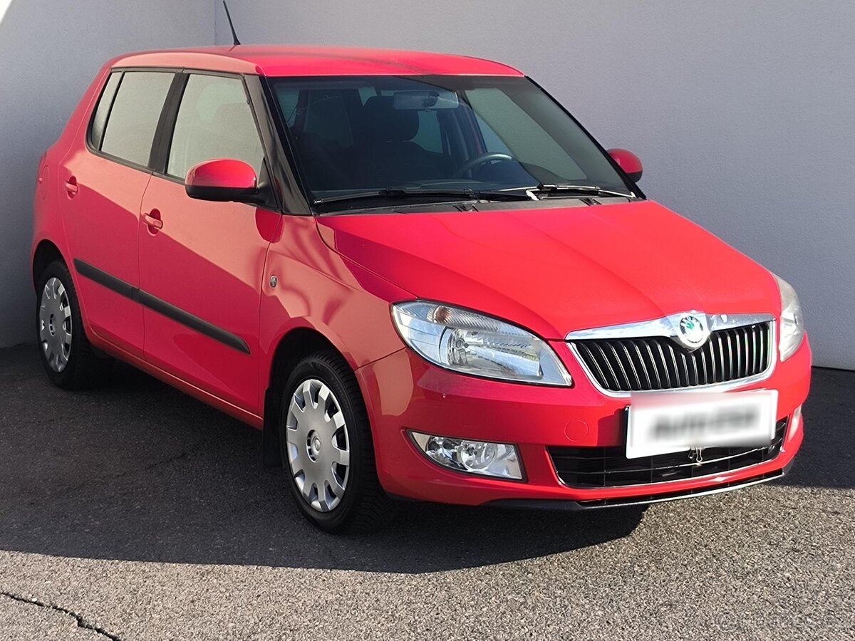 Škoda Fabia II 1.2 TSi , 63 kW benzín, 2012
