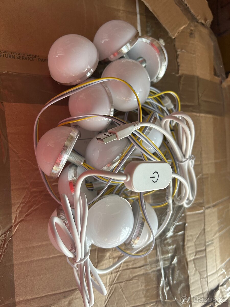 Nová sada LED světel na zrcadlo .