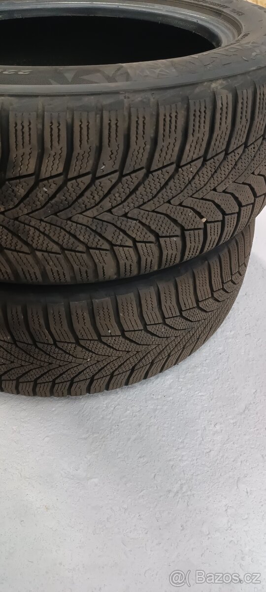 2x zimní pneu - 225/55 R17