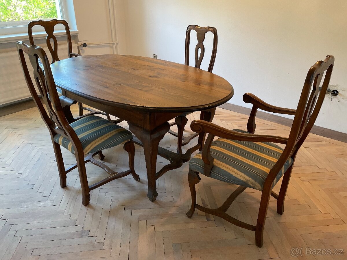 Jedálenský set Chippendale