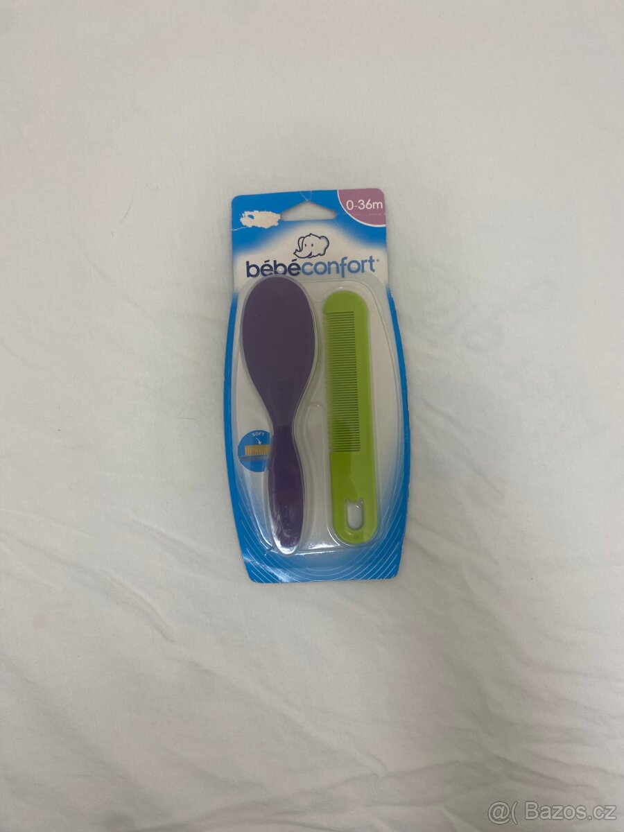 Bébé Confort sada kartáč + hřebínek pro miminko