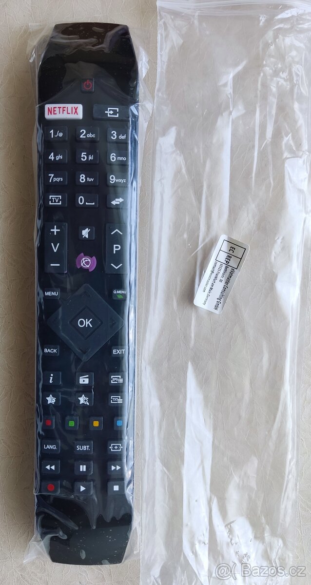 dálkový ovladač k TV Hitachi, model RC49491 NOVÝ