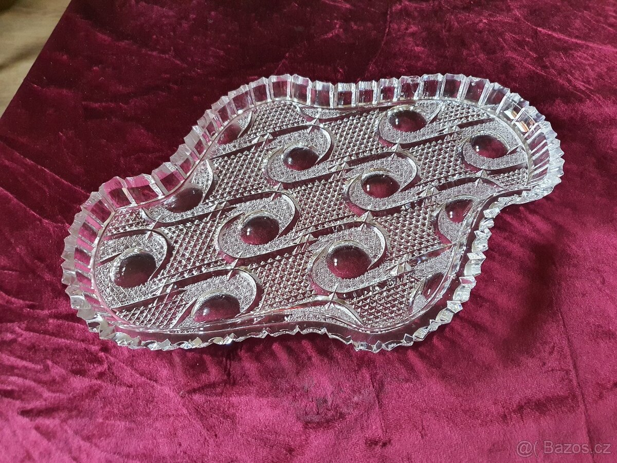 Skleněný podnos/tác