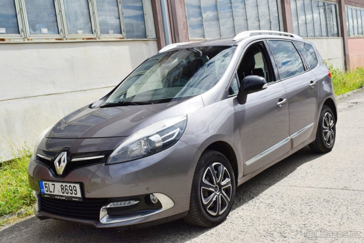 Renault Scénic 1.6 DCi/MANUÁL/KŮŽE/NAVI/2014/