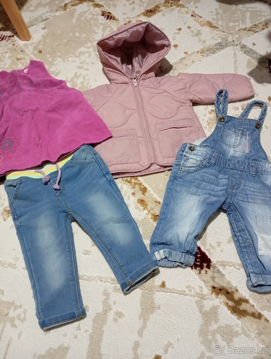 Úklid dětského oblečení velikost 6-9měs.