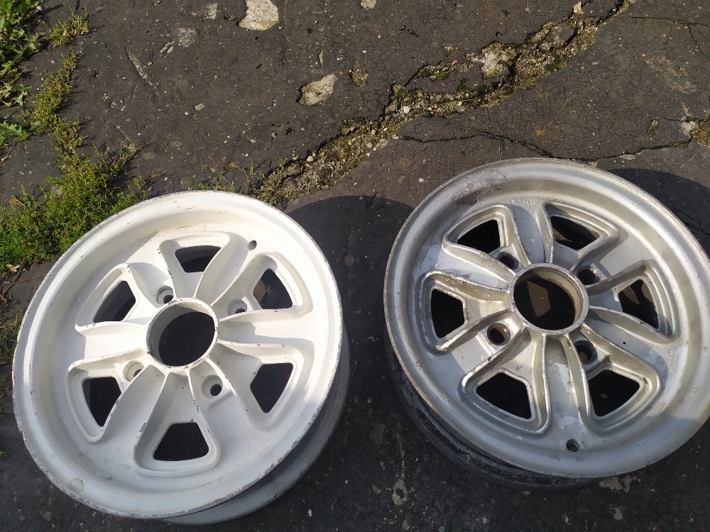 škoda alu kola 4x130x13 kopretiny (otvíráky)