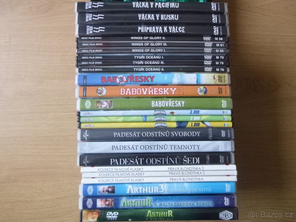 8x FILMOVA KOLEKCE (7) + 4x ROGER CORMAN