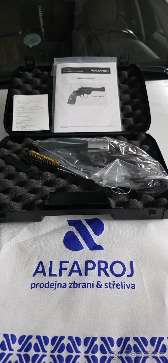 ALFA PROJ 9941 Flobert 9 mm rok ověření 2025 → bez ZP