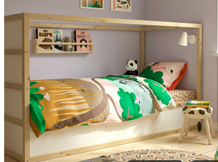 Oboustranná postel i palanda 90x200 IKEA KURA - můžu DOVÉZT: 1 999