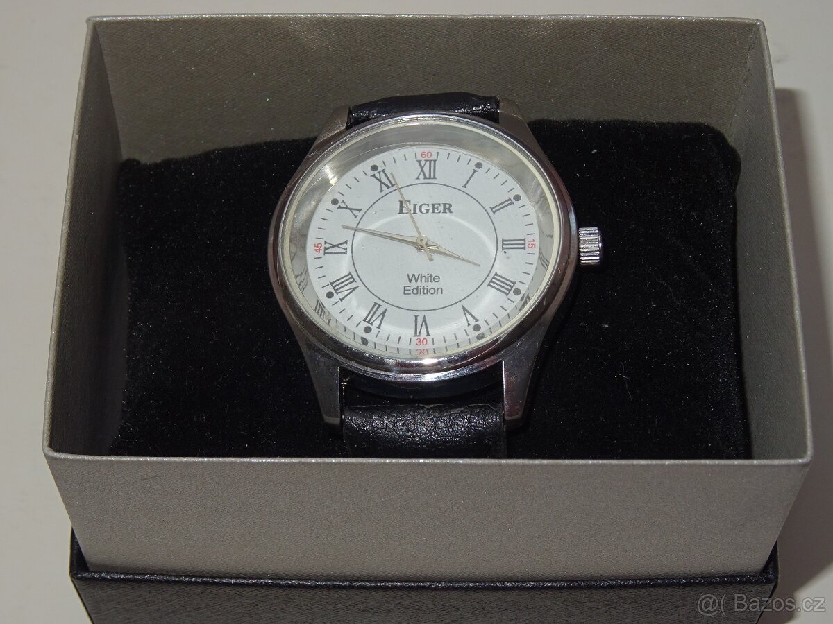 Prodám nové pánské hodinky Eiger White Edition