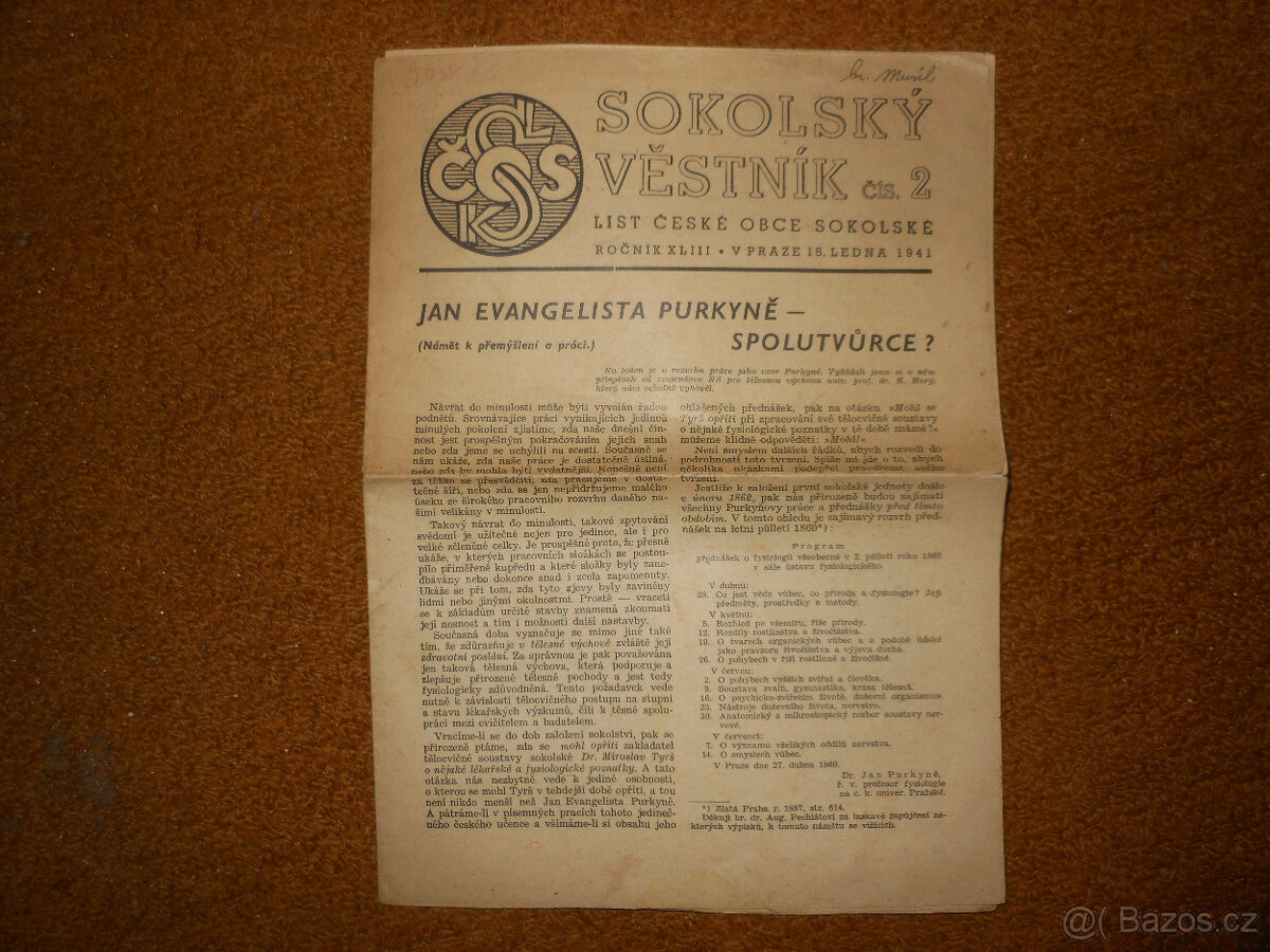Sokol - publikace