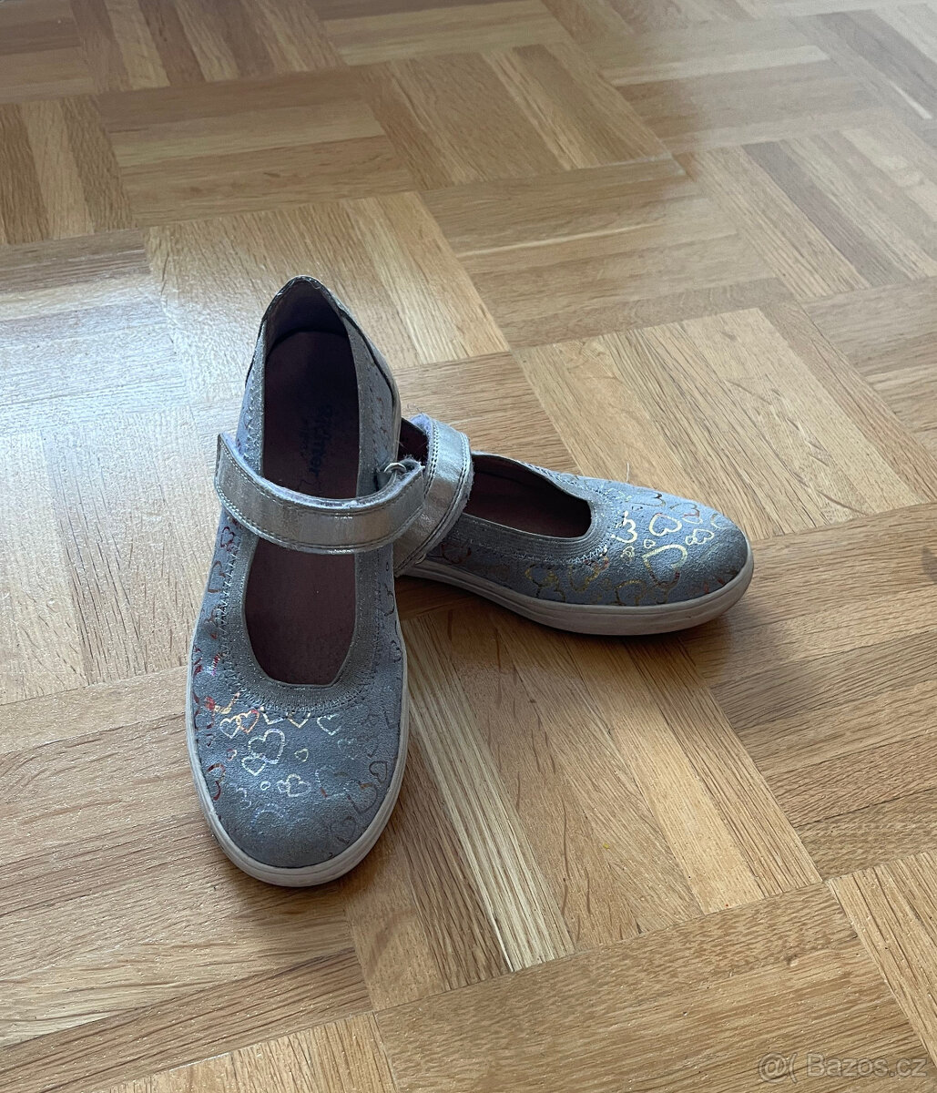 Sandály, baleríny Richter 30 (se srdíčky)