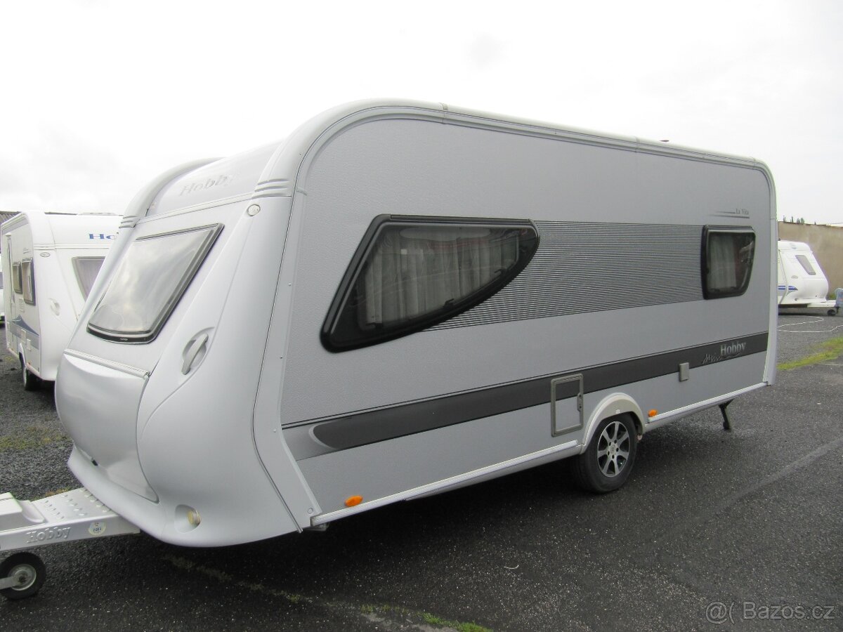 Prodám karavan Hobby 495 UL,r.v.2010 + mover + předstan.