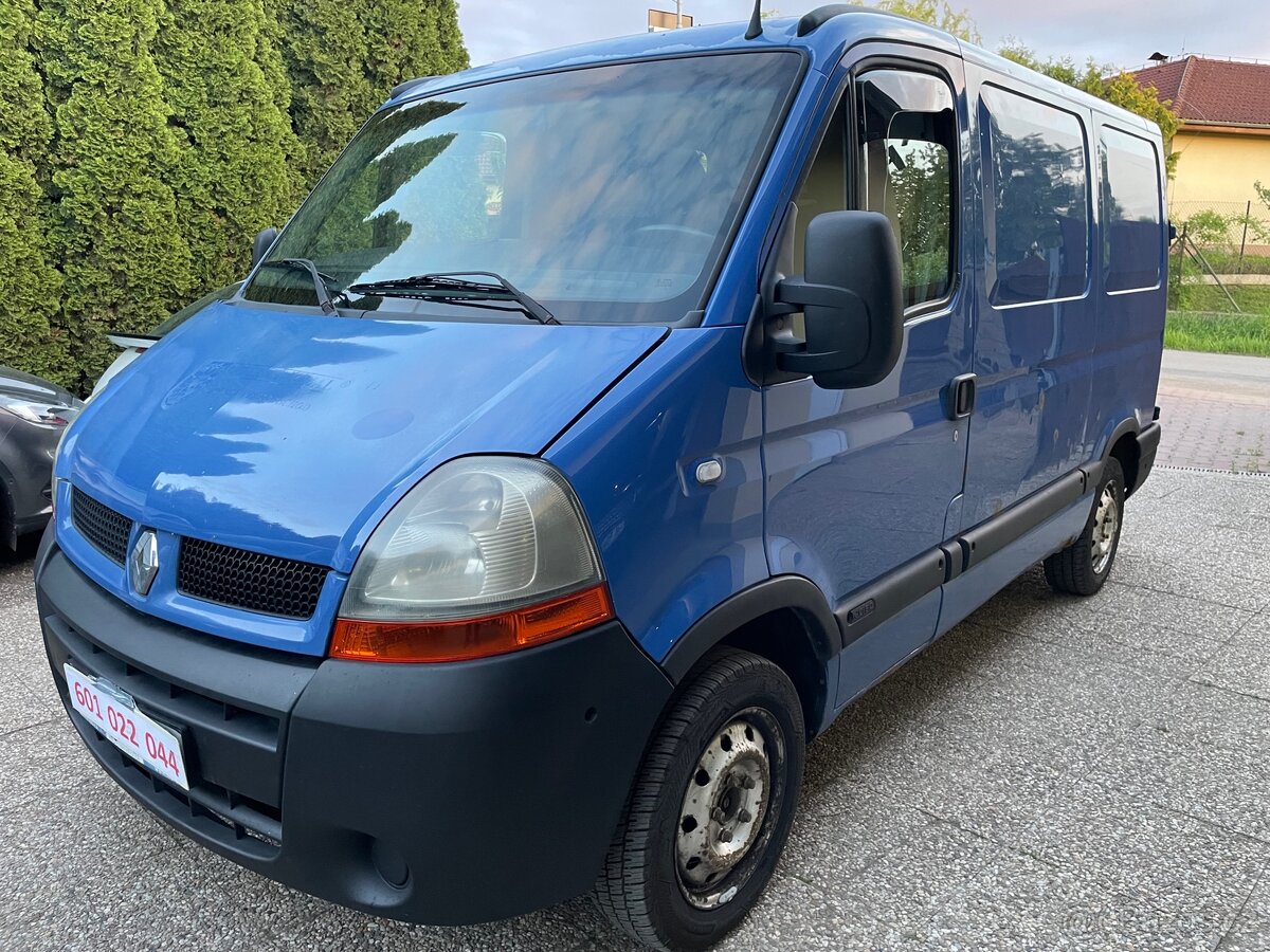 Renault Master 2004, 1.9TDi, 60kW, nová STK, 344tkm