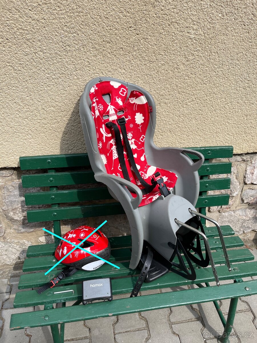 Cyklosedačka na kolo Hamax
