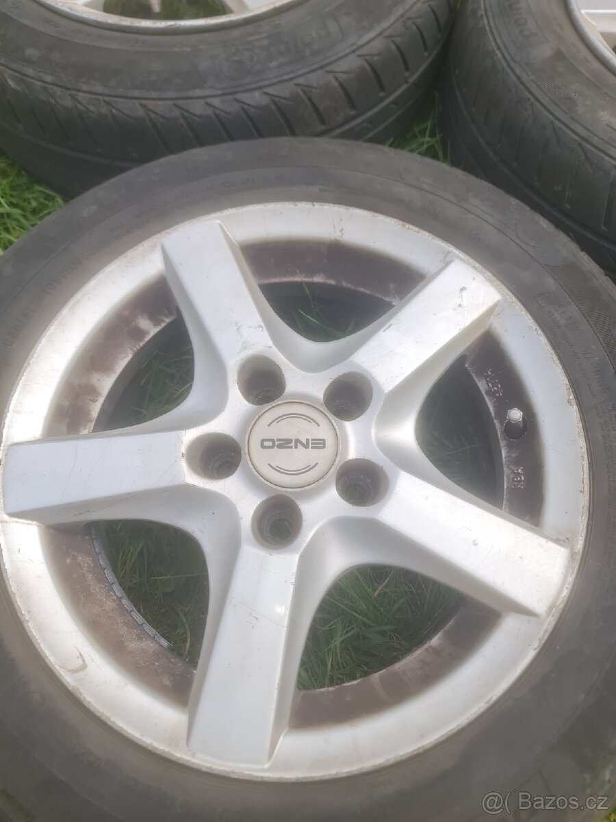 Sada kol 5x100r14 (fabie) 165/70r14