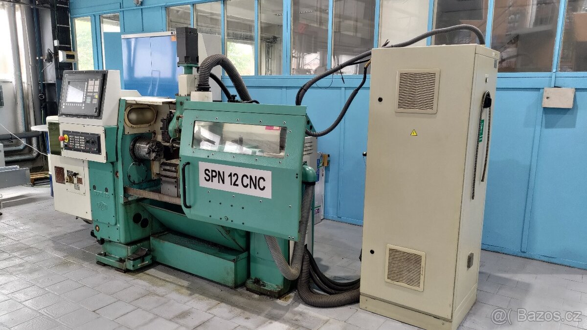 Soustruh SPN 12 CNC (systém Sinumerik 810 D)