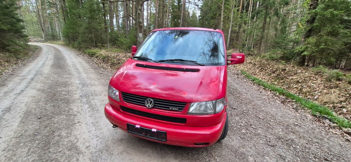 Vw t4 2.5 tdi 75kw caravelle obytné auto