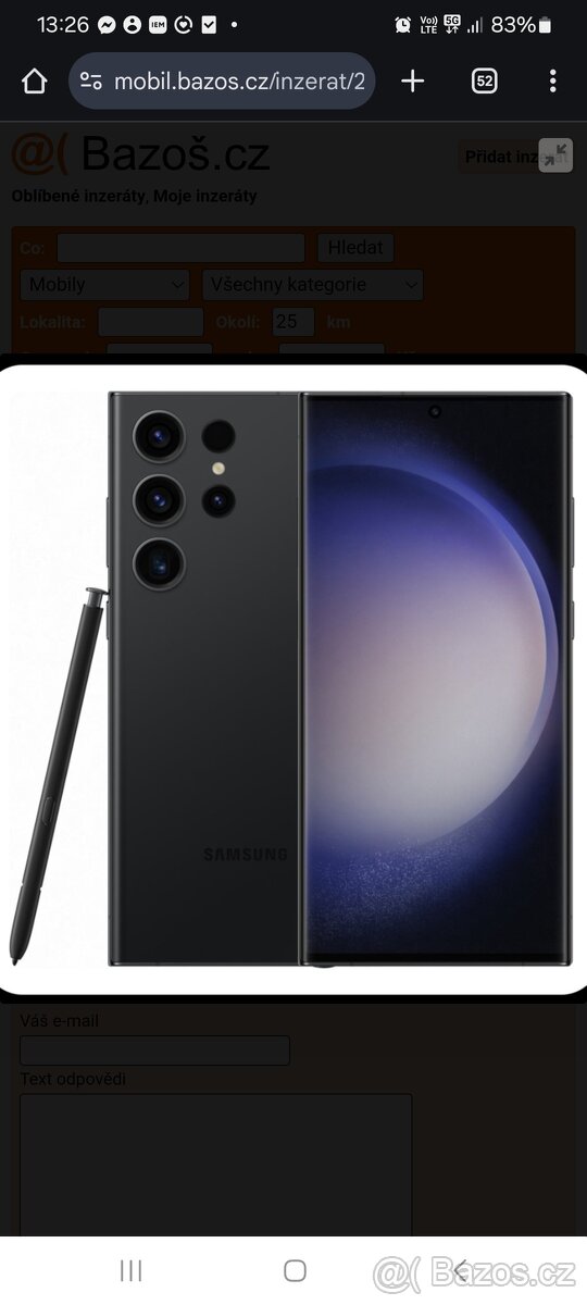 Koupím Samsung S24 Ultra