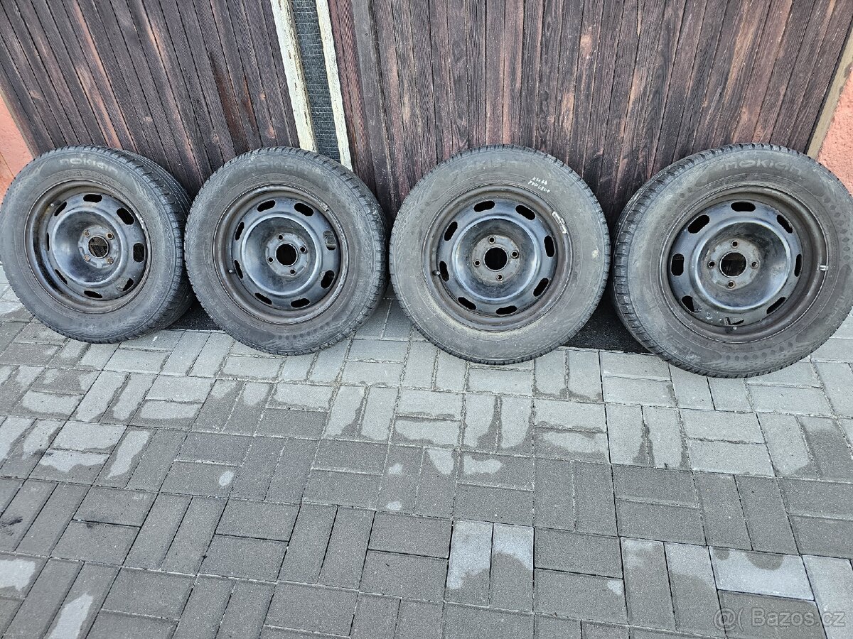 Letni 195/65/15+ráfky sada.