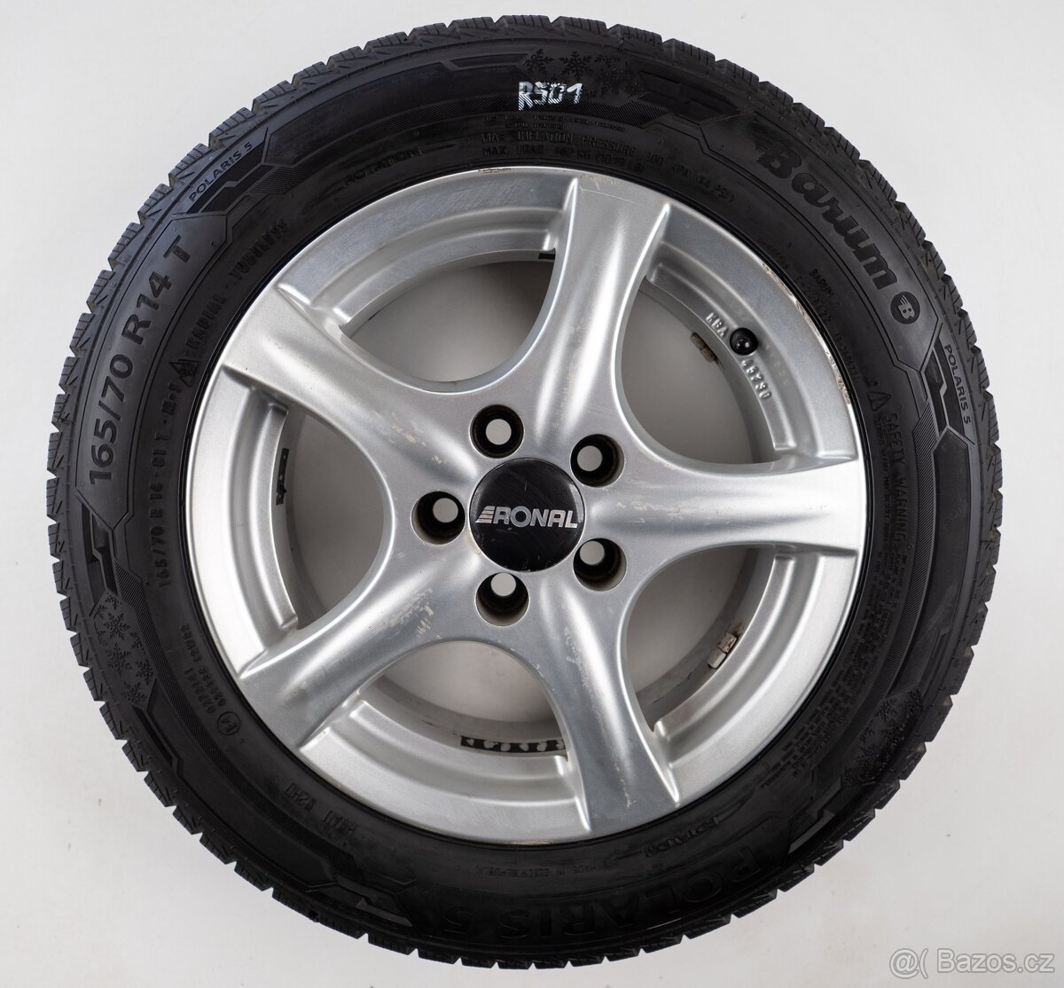 Škoda Fabia - 14" alu kola - Zimní pneu