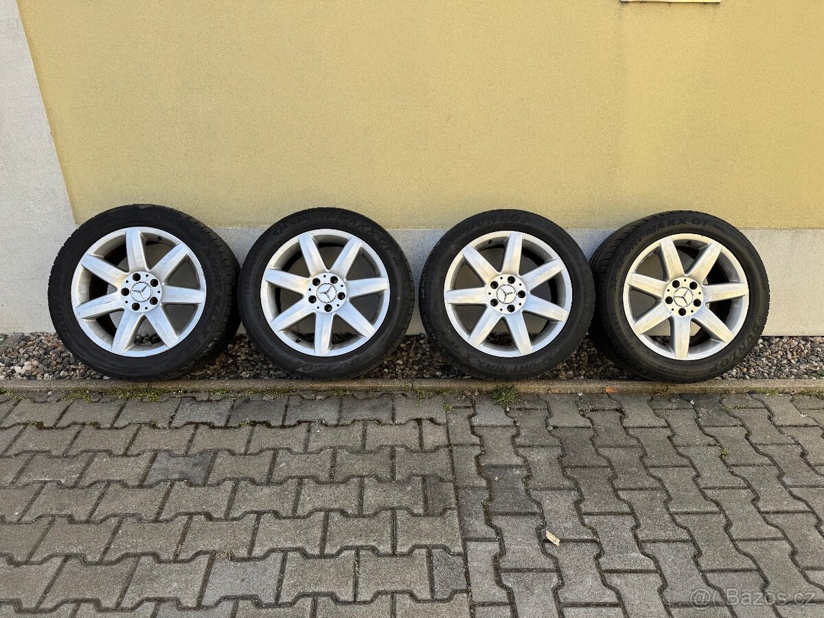mercedes SL W230 17" letní pneu Dunlop 255/45/17 MO