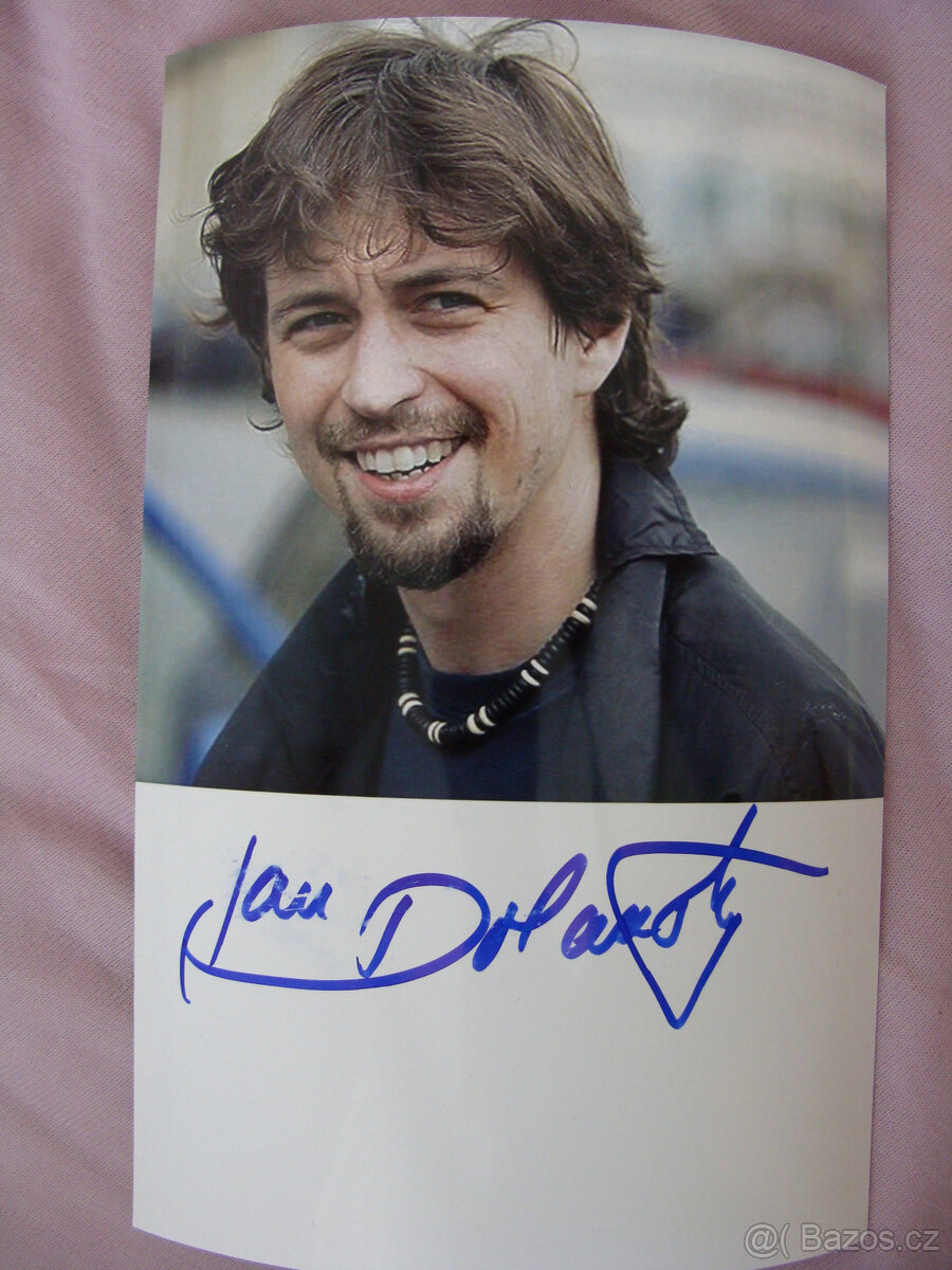 Jan Dolanský autogram
