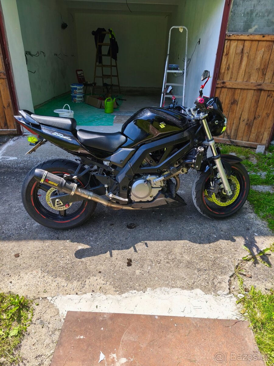 Sv 650 s akrapovič