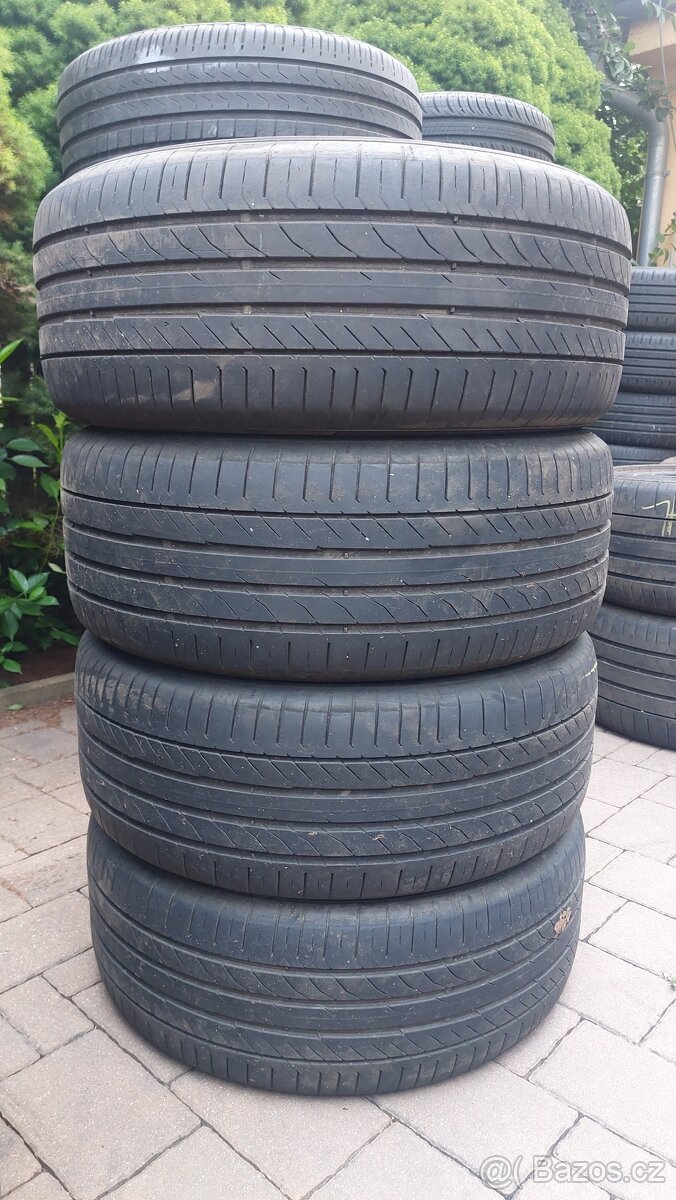 Pneu letní, 4 ks, rozměr 235/50/17, 96W, zn. CONTINENTAL
