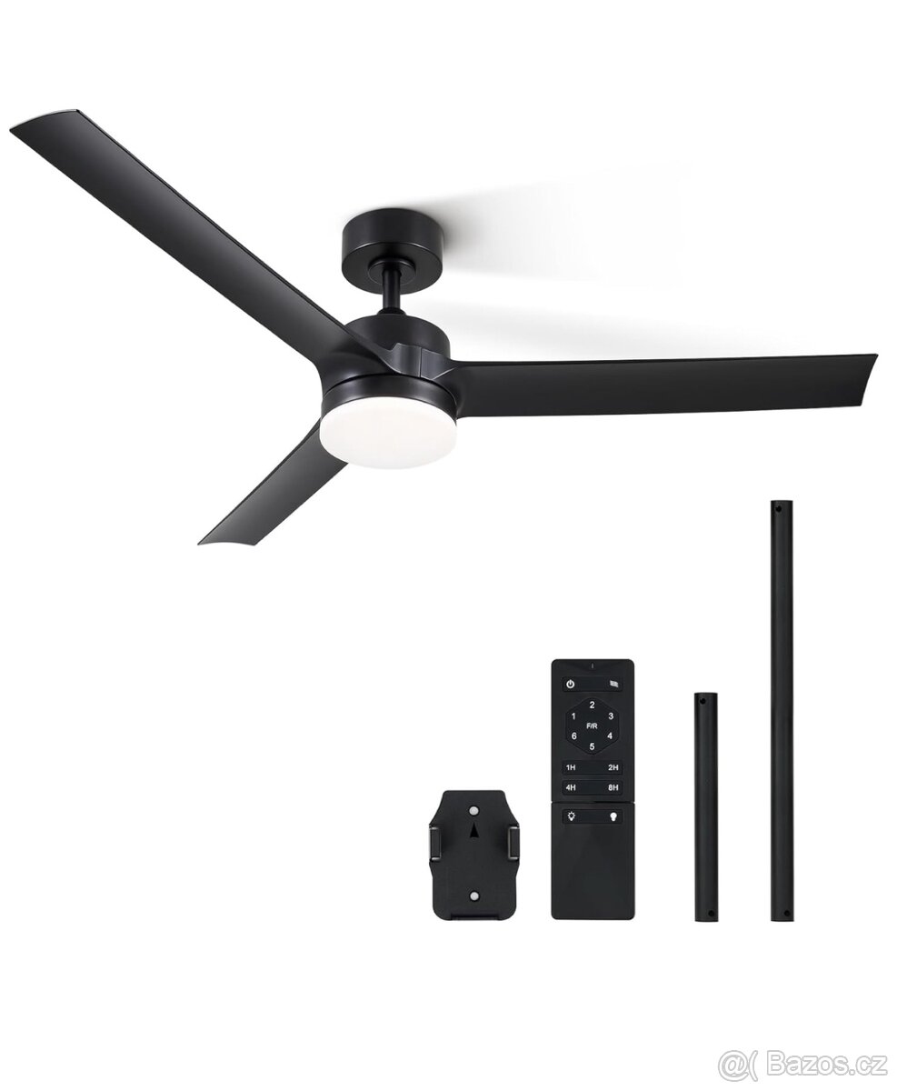LED stropní ventilátor s dálkovým ovládáním