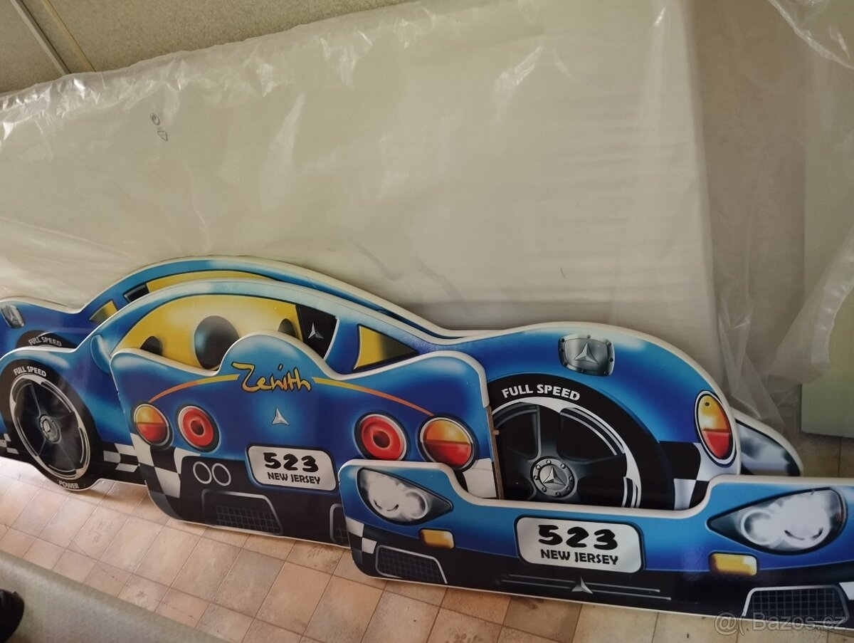 Dětská postel AUTO