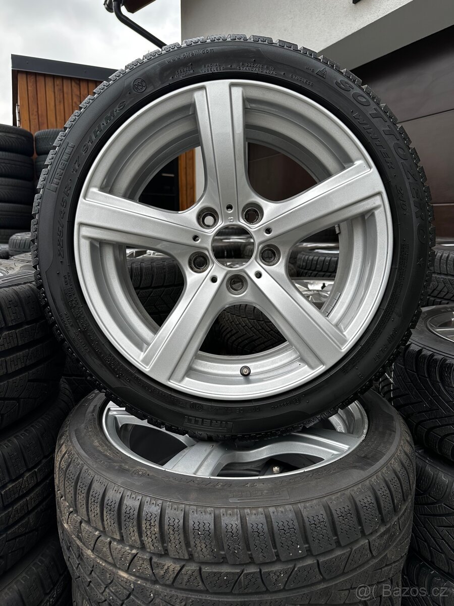 Alu kola 5x120 r17 s pneu (is29)