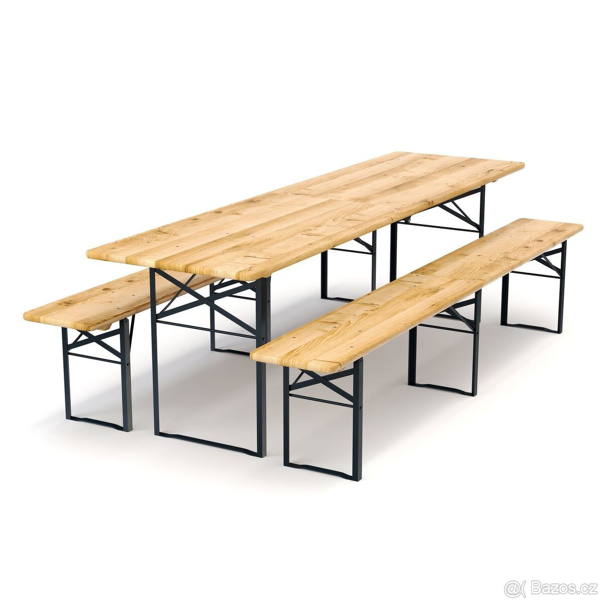 Nový pivní set 217 cm z jedle