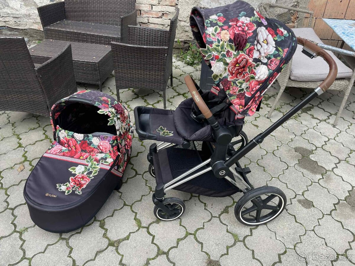 cybex priam dvojkombinace blossom dark