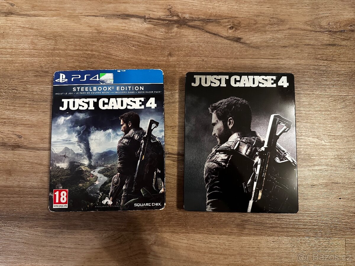 Just Cause 4 na PS4 Steelbook Edice