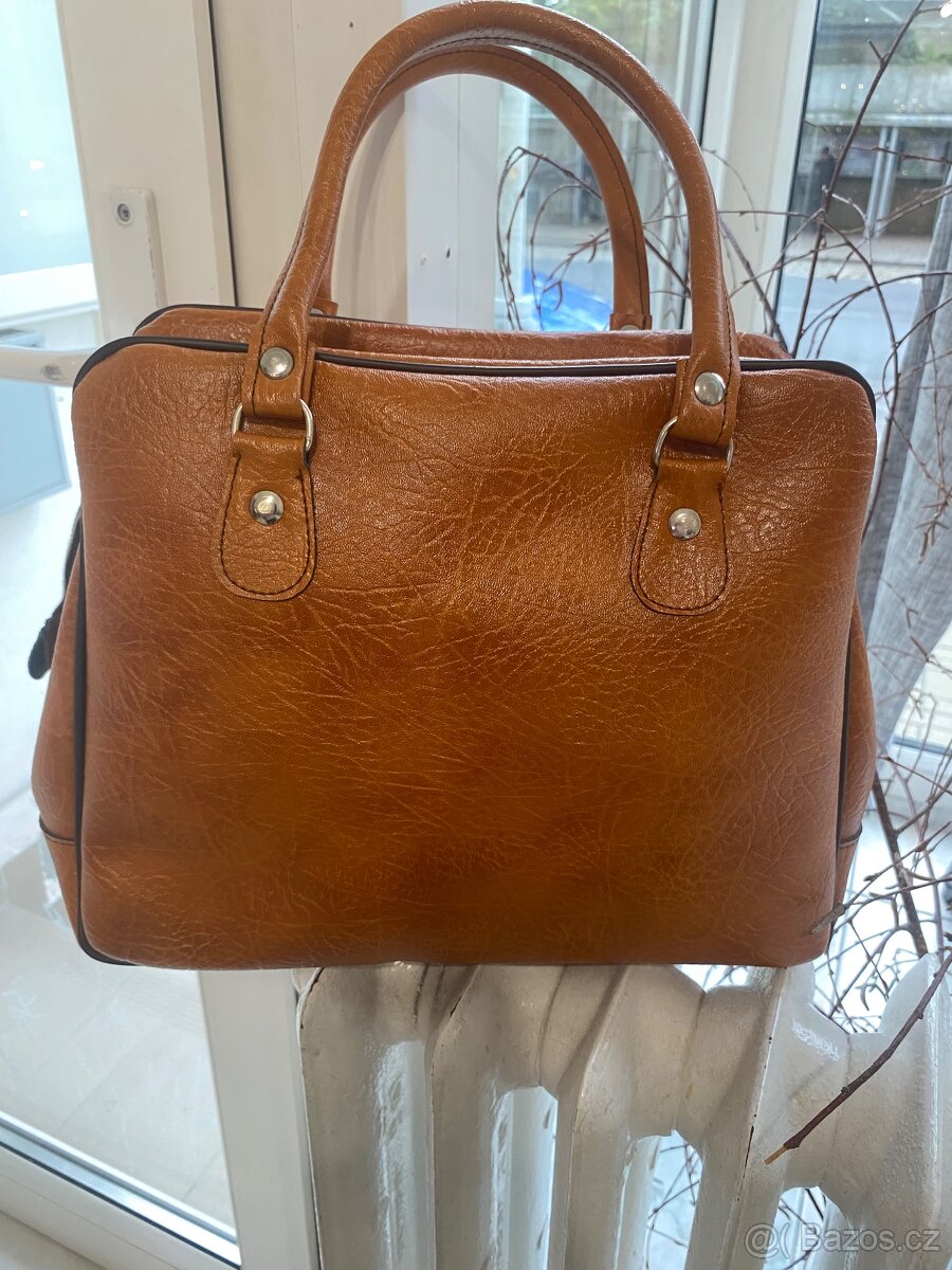 RETRO kožená kabelka