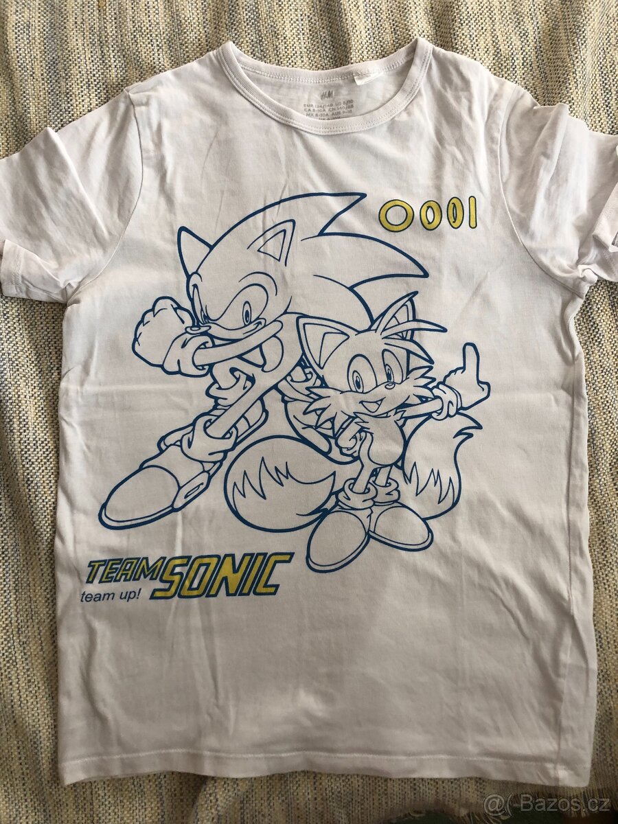 Tričko Ježek Sonic