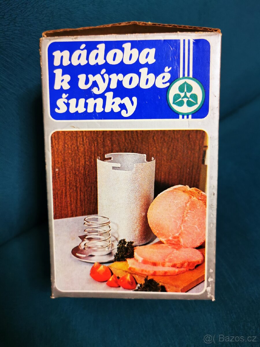 Retro nádoba na výrobu šunky