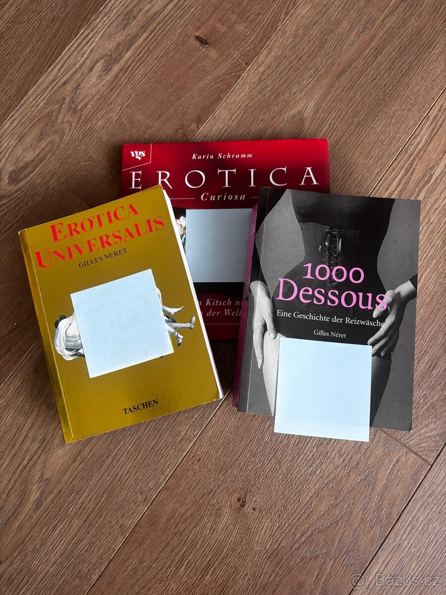 Soubor 3 knih v němčině